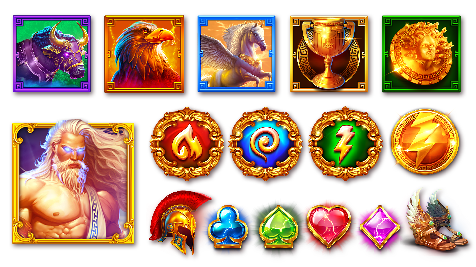 3 powers of zeus slot bonus symbols