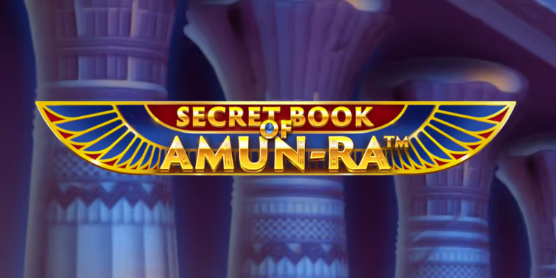 Secret book of amun ra slot logo