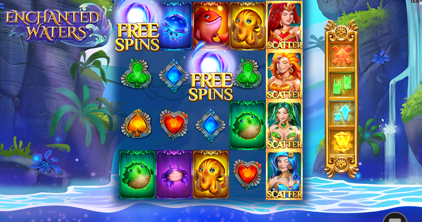 Enchanted waters slot free spins