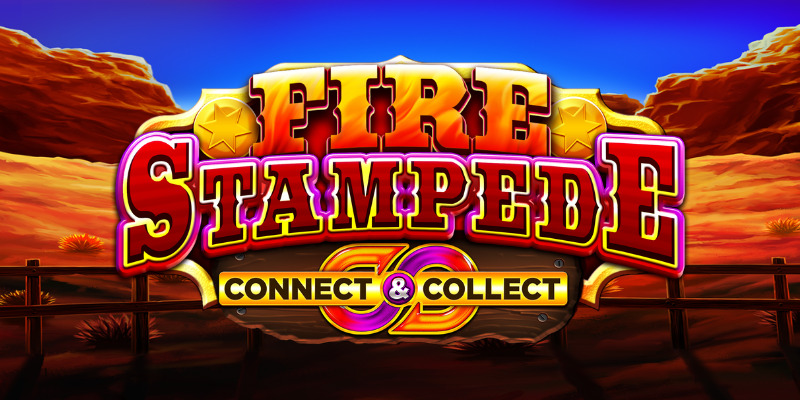 Fire Stampede slot logo