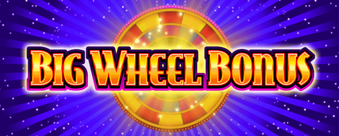 Big wheel bonus slot logo