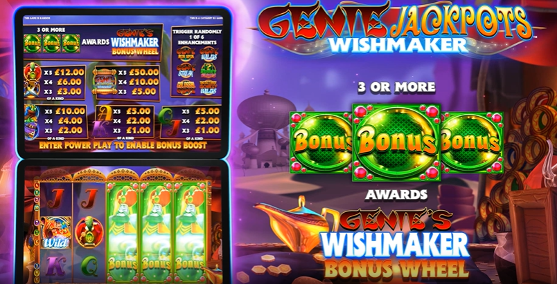 Genie Jackpots Wish maker Slot