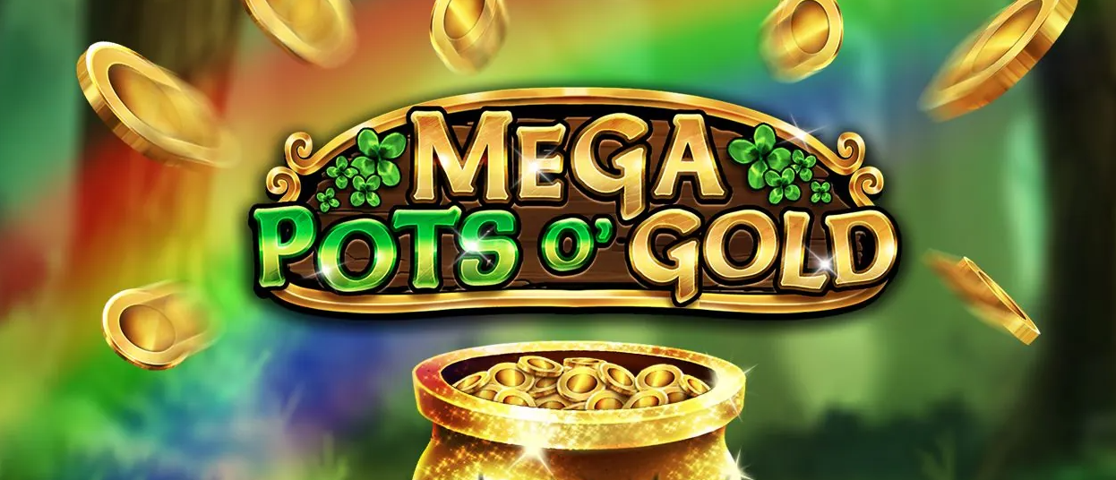Mega Pots o gold slot logo